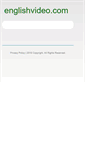 Mobile Screenshot of englishvideo.com